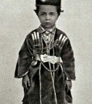A Makkan child in the 1800s from the Prophet's family. صلى الله عليه و سلم